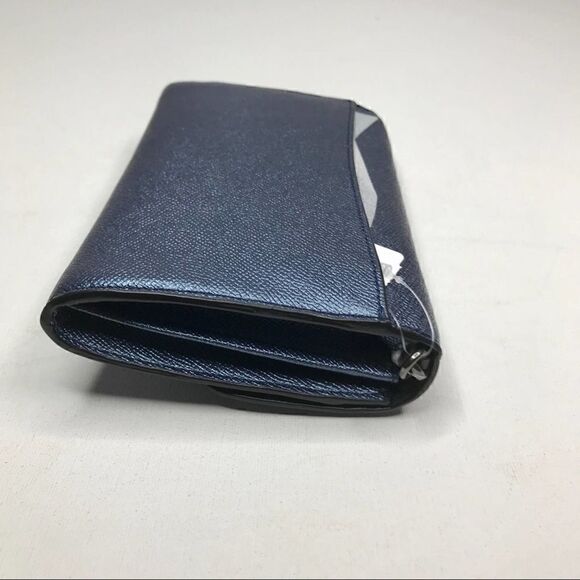 COACH CHAIN CROSSBODY QB/METALLIC NAVY BEAR NWT - Picture 3 of 6